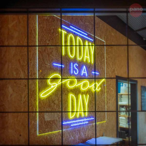 Néon LED personnalisé pour la réception d’un hôtel à Schiltigheim