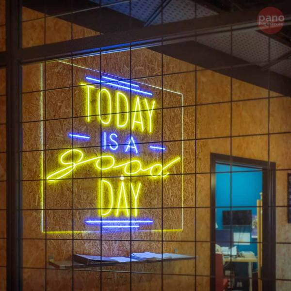 Enseigne Led sur plexiglas