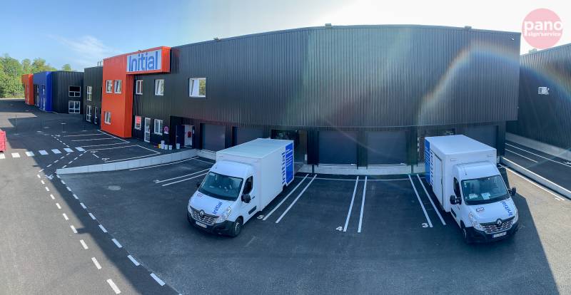 Enseigne dibond mural avec impression numérique à Geispolsheim