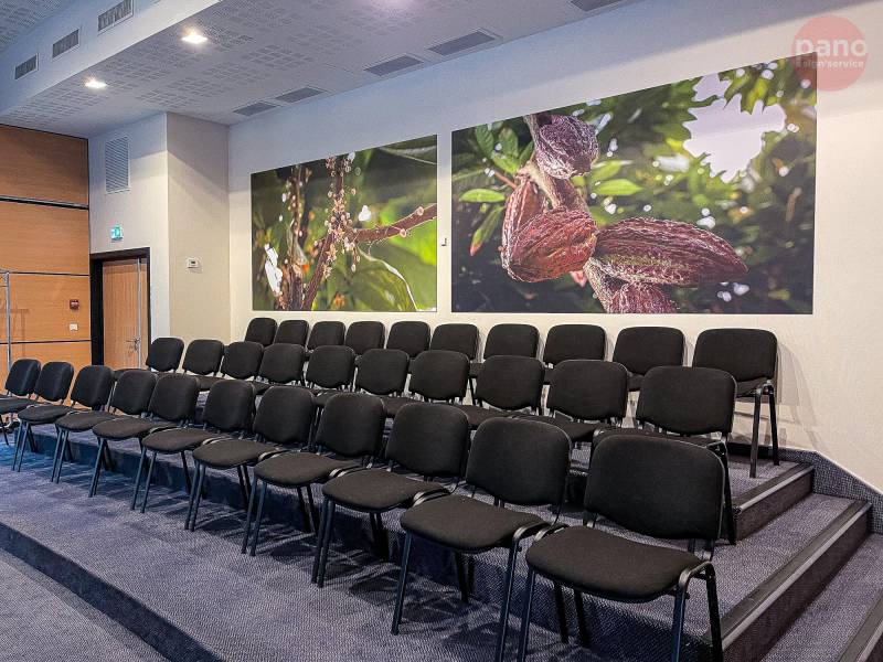 Impression grand format sur panneaux Dibond pour le Musée du Chocolat à Geispolsheim