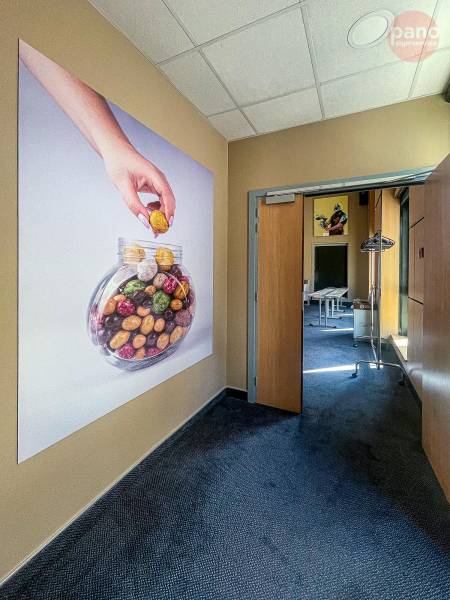 Impression grand format sur panneaux Dibond pour le Musée du Chocolat à Geispolsheim