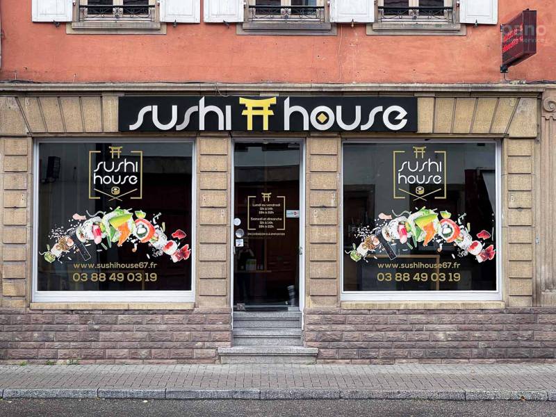 Vitrophanie sur mesure à strasbourg