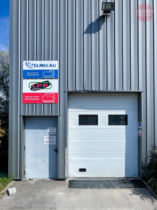 Panneaux directionnels Elmecau et LPR à Mundolsheim