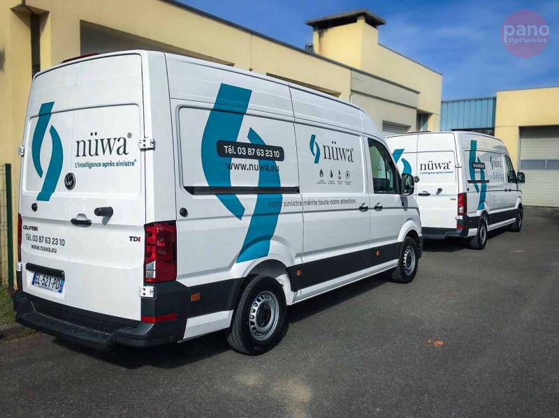 flocage flotte véhicule utilitaire à strasbourg