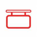 Enseigne panneau rigide